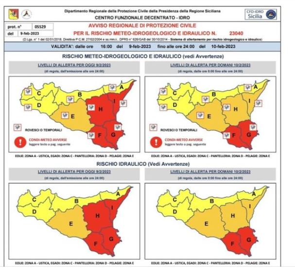 Agrigento, Allerta Meteo: Domani Scuole Chiuse E Mercatino Sospeso ...