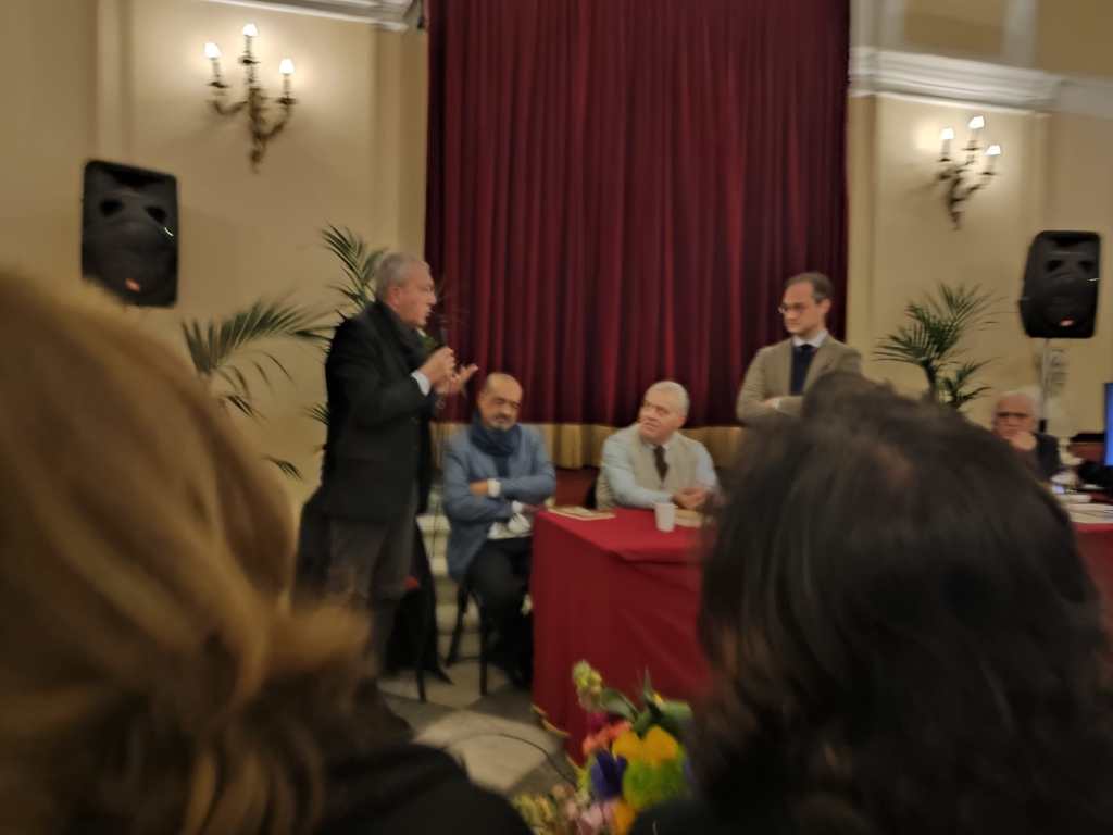 Omaggio a Pippo Montalbano, intervento del sindaco Miccichè