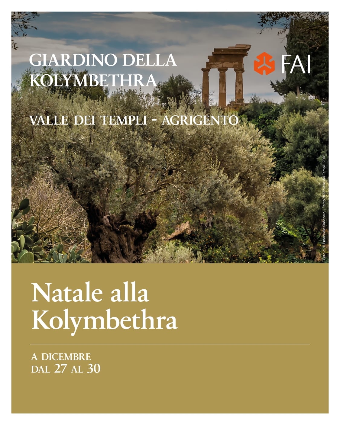 Natale Al Giardino Della Kolymbethra: Tutti Gli Eventi 